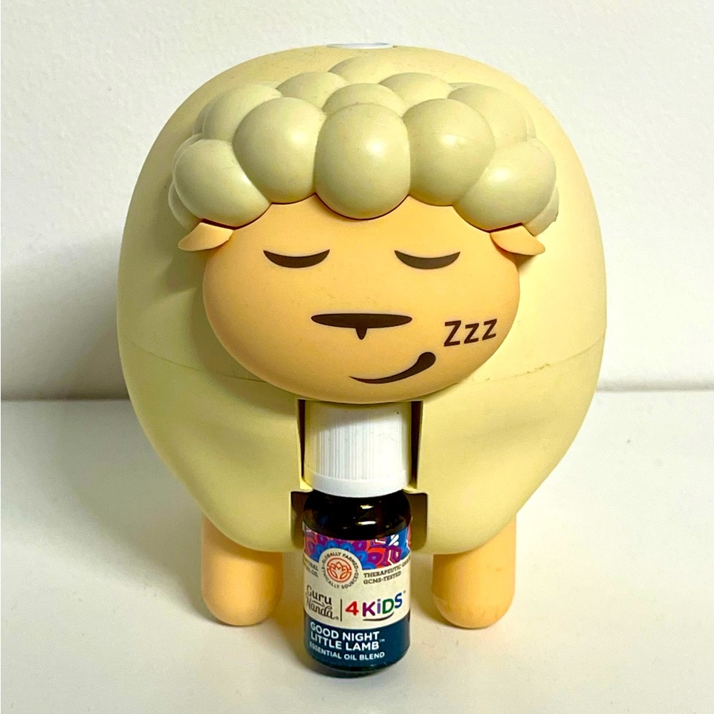 GuruNanda 4Kids Essential Oil Diffuser – Goodnight Little Lamb Ultrasonic Mister
